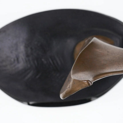 1980's Greg Wyatt Bronze Delta Kappa Gamma Golden Rule Award from JC Penney - Estate Fresh Austin
