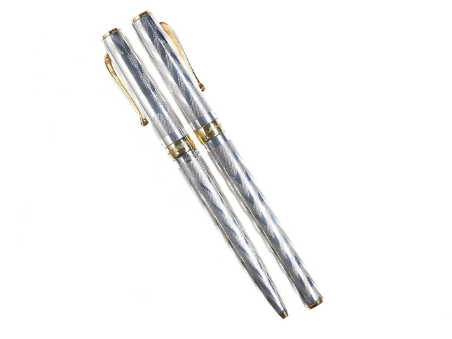 1980's Sterling Italian Montegrappa 402 pen set - Estate Fresh Austin