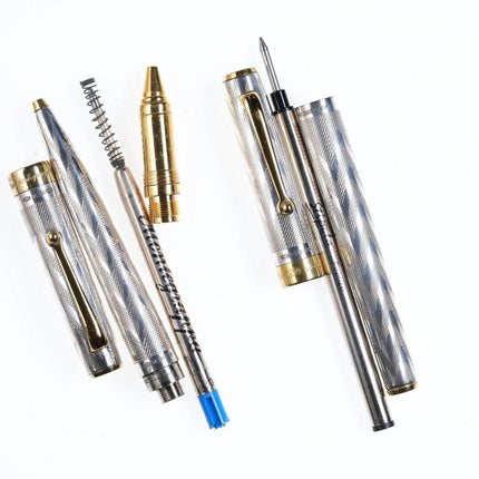 1980's Sterling Italian Montegrappa 402 pen set - Estate Fresh Austin