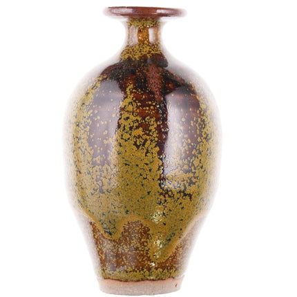 1982 Walt Glass Pottery(1943 - 2016) McQueeney San Antonio Texas Art Pottery Vase - Estate Fresh Austin