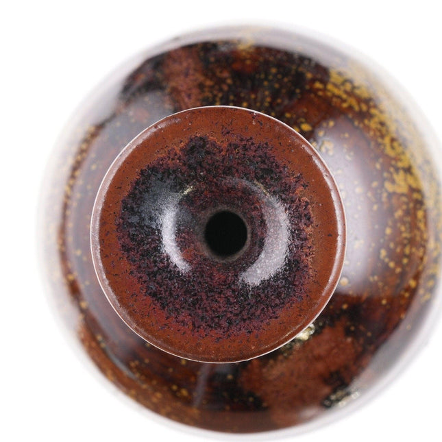 1982 Walt Glass Pottery(1943-2016) McQueeney San Antonio Texas Art Pottery Vase - Estate Fresh Austin
