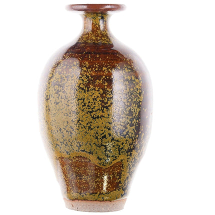 1982 Walt Glass Pottery(1943 - 2016) McQueeney San Antonio Texas Art Pottery Vase - Estate Fresh Austin