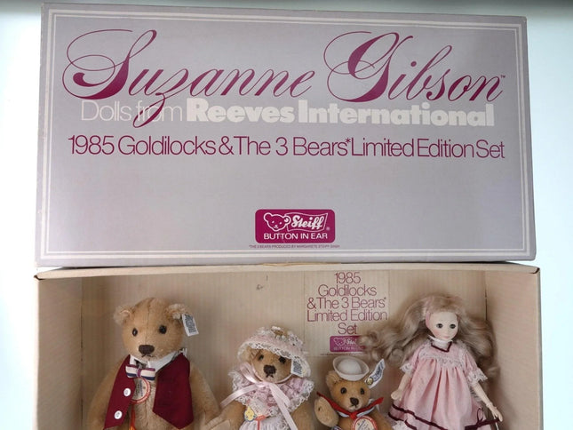 1985 Steiff Goldilocks and the three bears - Estate Fresh Austin