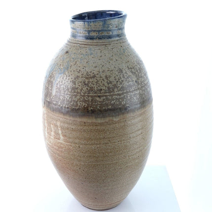 1987 Walt Glass Pottery(1943 - 2016) McQueeney San Antonio Texas Art Pottery Vase - Estate Fresh Austin