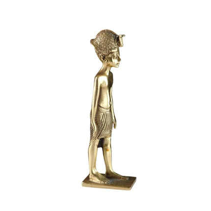 1989 MMA Miniature Gold Gilt Pewter Egyptian Figure - Estate Fresh Austin