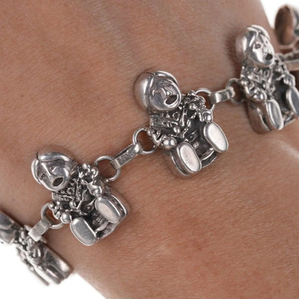 1990 Carol Felley Sterling StoryTeller Necklace and bracelet set - Estate Fresh Austin