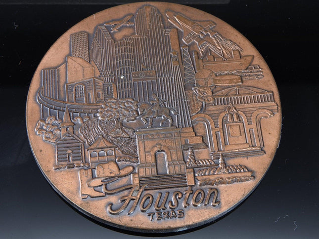 1990 Houston Texas World Economic Summit Bronze Medal - Estate Fresh Austin