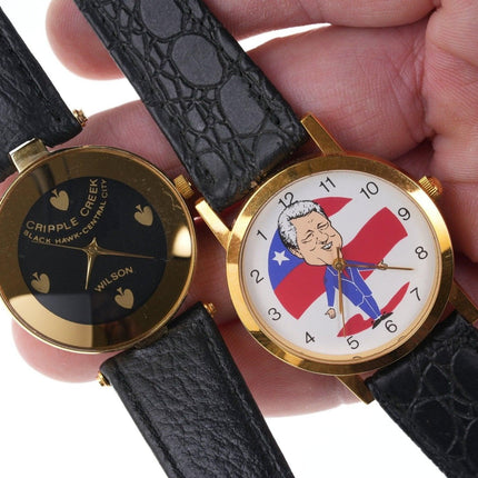 1990's Bill Clinton Watch Cripple Creek Casino Novelty watches - Estate Fresh Austin