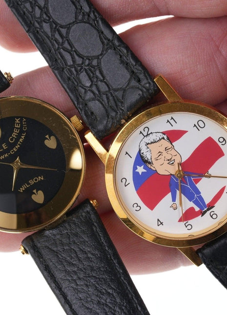 1990's Bill Clinton Watch Cripple Creek Casino Novelty watches - Estate Fresh Austin