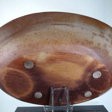 1998 John Ransmeier North Carolina Pottery Huge Heavy Studio Pottery Platter - Estate Fresh Austin