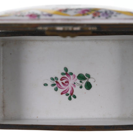 19th Century French Sampson Chinoisiere Enameled Famille rose style Table Box - Estate Fresh Austin