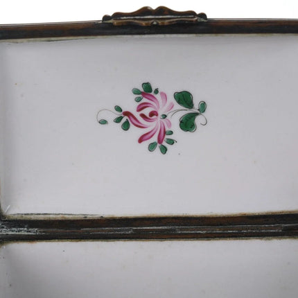 19th Century French Sampson Chinoisiere Enameled Famille rose style Table Box - Estate Fresh Austin