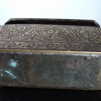 19th Century Silver and Bronze Philippines Betel Nut Box - Estate Fresh Austin