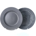 2 Antique London Pewter Plates17th-18th century - Estate Fresh Austin