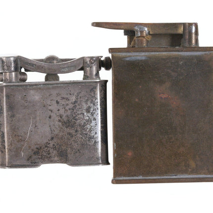 2 c1940 Brass/Sterling Lift arm lighters - Estate Fresh Austin