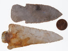 2 Large Native American Spear Points - Estate Fresh Austin