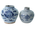 2 Ming Chinese Blue and White Jarlets - Estate Fresh Austin
