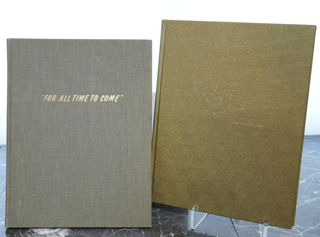 2 Signed Walter E Long Austin Texas Texana Books Texas Ranger interest - Estate Fresh Austin