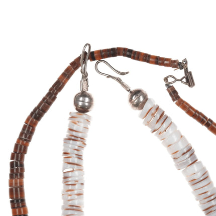 2 Vintage Native American Heishi necklaces - Estate Fresh Austin