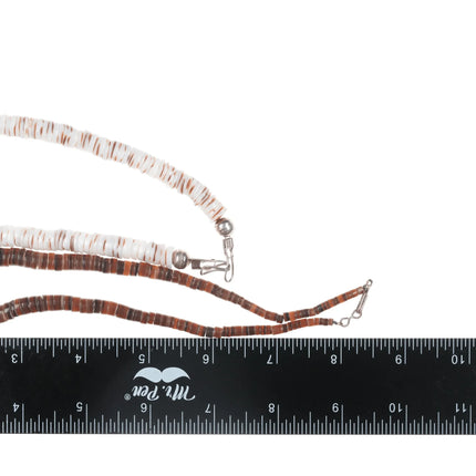 2 Vintage Native American Heishi necklaces - Estate Fresh Austin