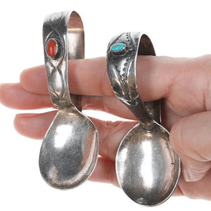 2 Vintage Navajo Baby Spoons - Estate Fresh Austin
