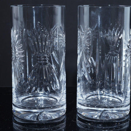 2 Waterford Millenium Highball Glasses (more available) - Estate Fresh Austin