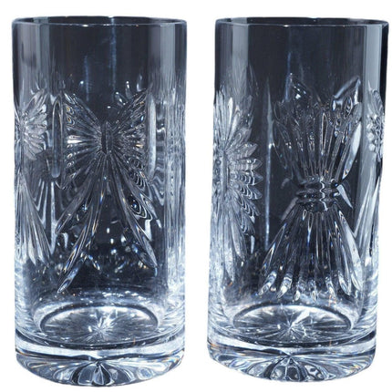 2 Waterford Millenium Highball Glasses (more available) - Estate Fresh Austin