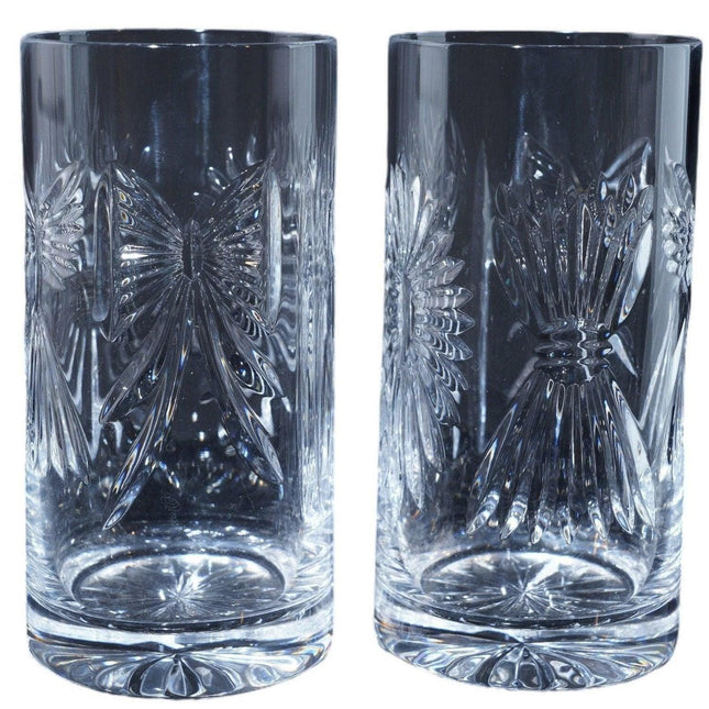 2 Waterford Millenium Highball Glasses (more available) - Estate Fresh Austin