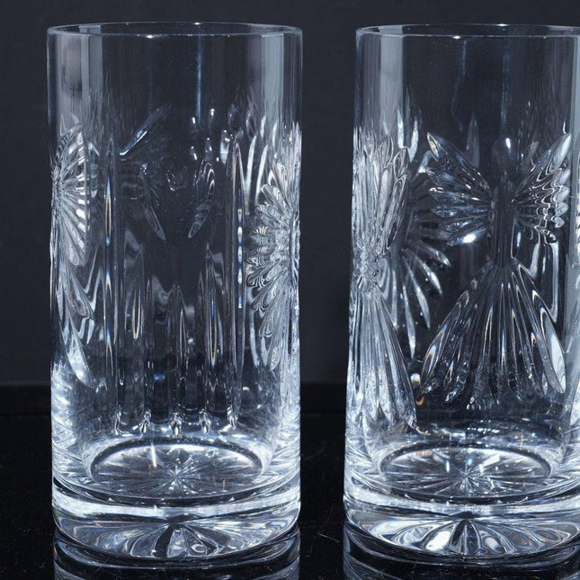 2 Waterford Millenium Highball Glasses (more available) - Estate Fresh Austin