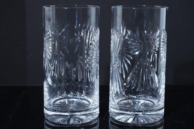 2 Waterford Millenium Highball Glasses (more available) - Estate Fresh Austin