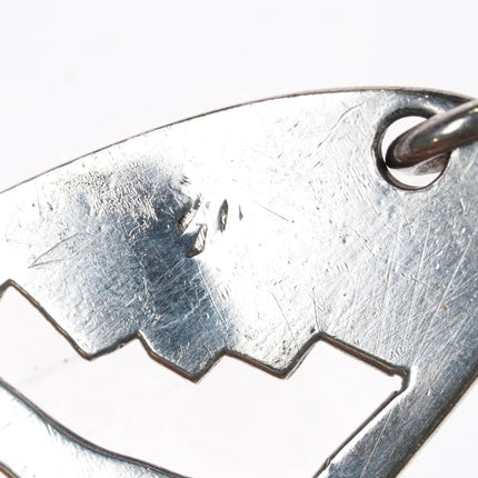 20" Amazing vintage Hallmarked Native American turquoise necklace Hopi? - Estate Fresh Austin