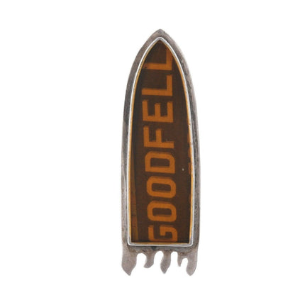 2003 Sterling Mixed Media Baby Jane Goodfell pendant - Estate Fresh Austin