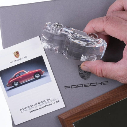2004 Swarovski Porsche Typ 356 1:43 Crystal scale model - Estate Fresh Austin