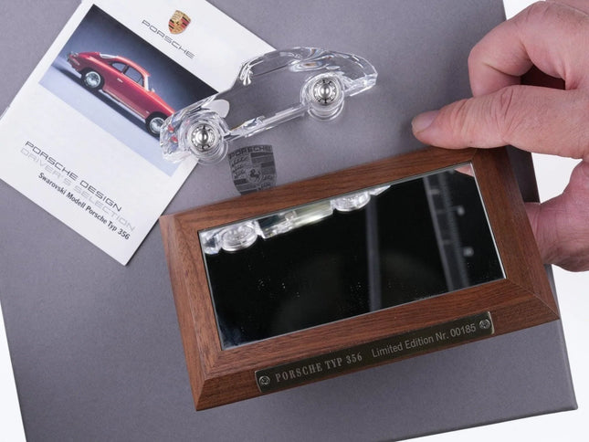2004 Swarovski Porsche Typ 356 1:43 Crystal scale model - Estate Fresh Austin