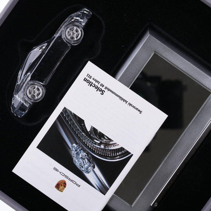 2005 Swarovski Porsche 911 40 yr anniversary 1:43 Crystal scale model - Estate Fresh Austin