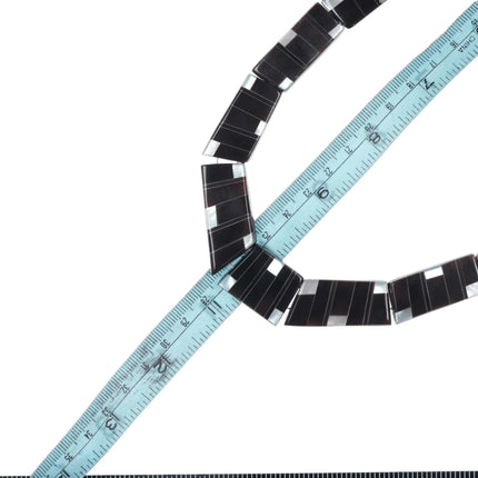 22" Sterling/Shell Santo Domingo style necklace - Estate Fresh Austin