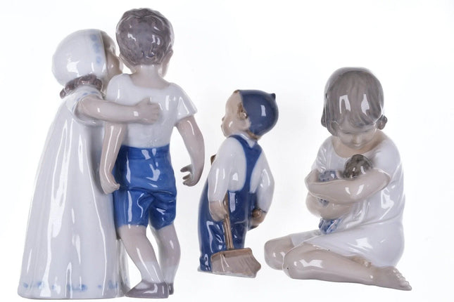 3 1960's Royal Copenhagen/ Bing and Grondahl Figures - Estate Fresh Austin
