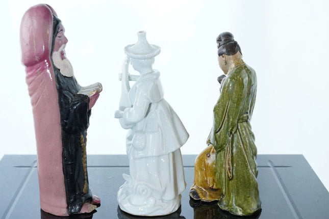 3 Antique Chinese Erotic figures - Estate Fresh Austin