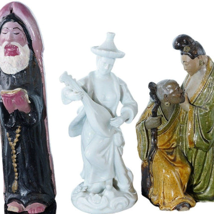 3 Antique Chinese Erotic figures - Estate Fresh Austin