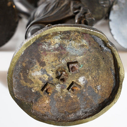 3 Antique French Bronzes one Eugene de Labroue - Estate Fresh Austin