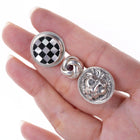 3 Pairs of Retro Sterling cufflinks - Estate Fresh Austin
