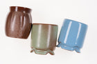 3 Vintage Frankoma pottery toothpick holders - Estate Fresh Austin