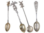 4 1890's Incredible Sterling collector spoons - Estate Fresh Austin