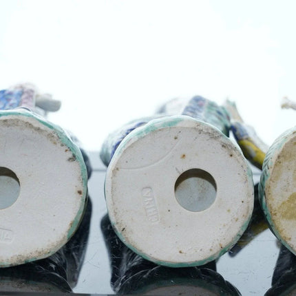 4 Antique Chinese Republic period famille rose figures - Estate Fresh Austin