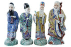 4 Antique Chinese Republic period famille rose figures - Estate Fresh Austin