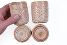 4 Mid Century Japanese Studio pottery tumblers - Estate Fresh Austin