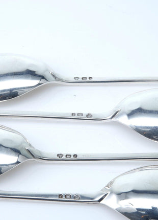 4 nice British sterling Spoons with intricate figures on top - Estate Fresh Austin