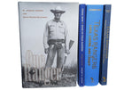 4 Signed Texas Rangers Books Dedicated to Family of Homer Garrison jr - Estate Fresh Austin