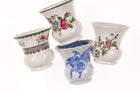 4 Spode Camilla, spring time, Chinese rose, etc Toothpick holders - Estate Fresh Austin