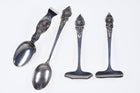 4 Unusual Vintage Thai Siam Sterling Utensils - Estate Fresh Austin